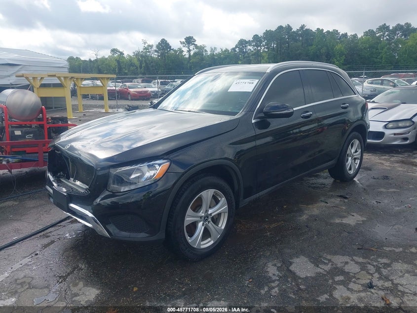Vin: wdc0g4kb6jv074894, lot: 46270488, mercedes-benz glc 300 4matic 20182