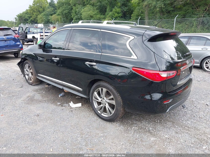 Vin: 5n1al0mm8dc326704, lot: 46270491, infiniti jx35 20133