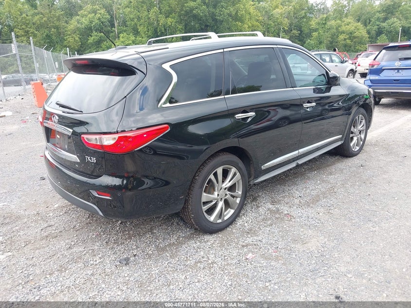 Vin: 5n1al0mm8dc326704, lot: 46270491, infiniti jx35 20134