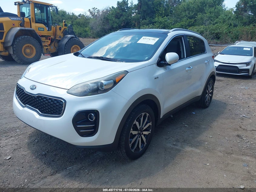 Vin: kndpncac0h7265014, lot: 46270496, kia sportage ex 20172