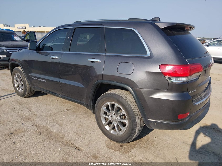 Vin: 1c4rjfbg6gc385235, lot: 46270500, jeep grand cherokee limited 20163