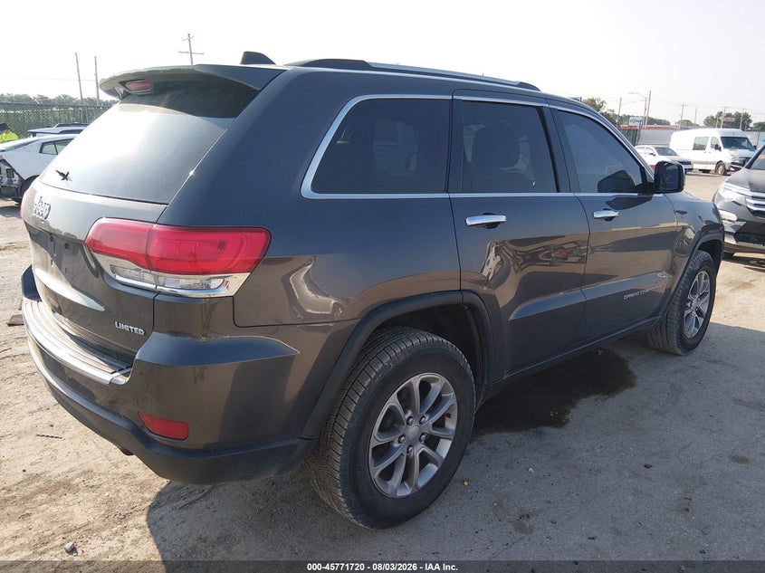 Vin: 1c4rjfbg6gc385235, lot: 46270500, jeep grand cherokee limited 20164