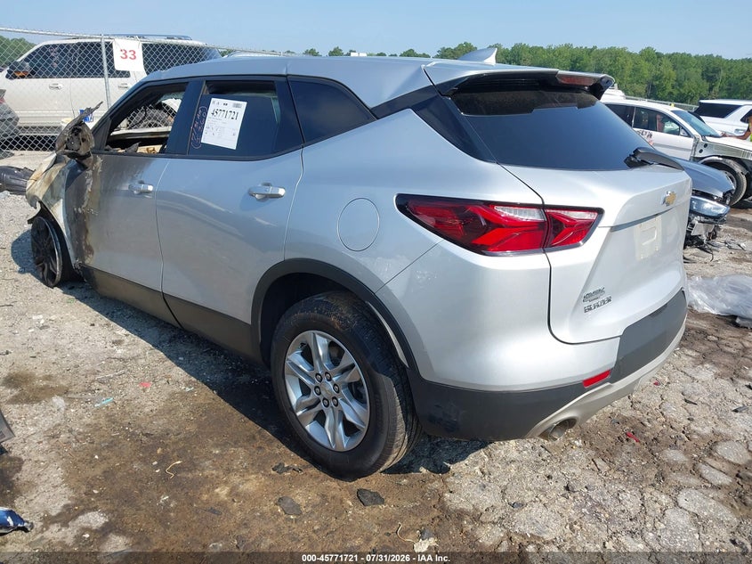Vin: 3gnkbcrs1ls621454, lot: 46270501, chevrolet blazer fwd 2lt 20203
