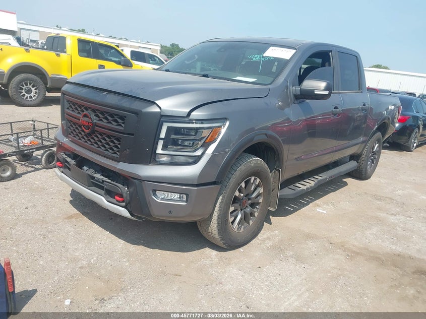 Vin: 1n6aa1ed2pn106771, lot: 46270507, nissan titan pro-4x 4x4 20232