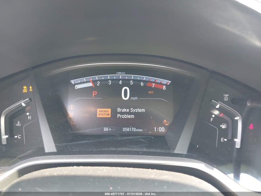 2019 HONDA CR-V auction photo 7