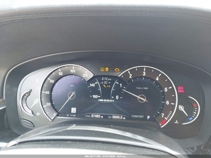 2018 BMW M550I auction photo 7