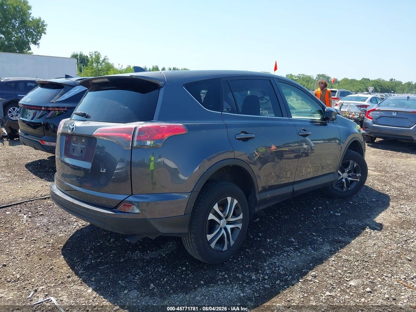 Vin: jtmzfrev0hj142434, lot: 46270561, toyota rav4 le 20174