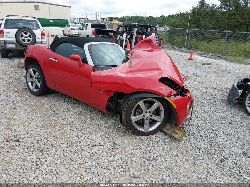 2008 PONTIAC SOLSTICE auction photo 1