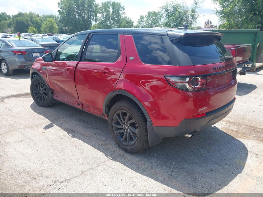 2016 LAND ROVER DISCOVERY SPORT auction photo 3