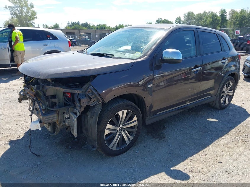 Vin: ja4ar3au2lu002384, lot: 46270581, mitsubishi outlander sport 2.0 es awc 20202