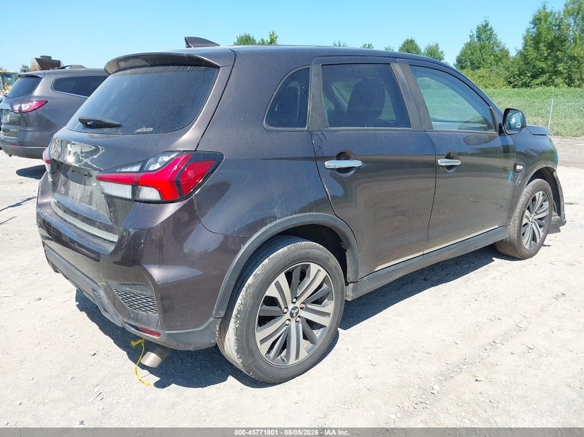 Vin: ja4ar3au2lu002384, lot: 46270581, mitsubishi outlander sport 2.0 es awc 20204