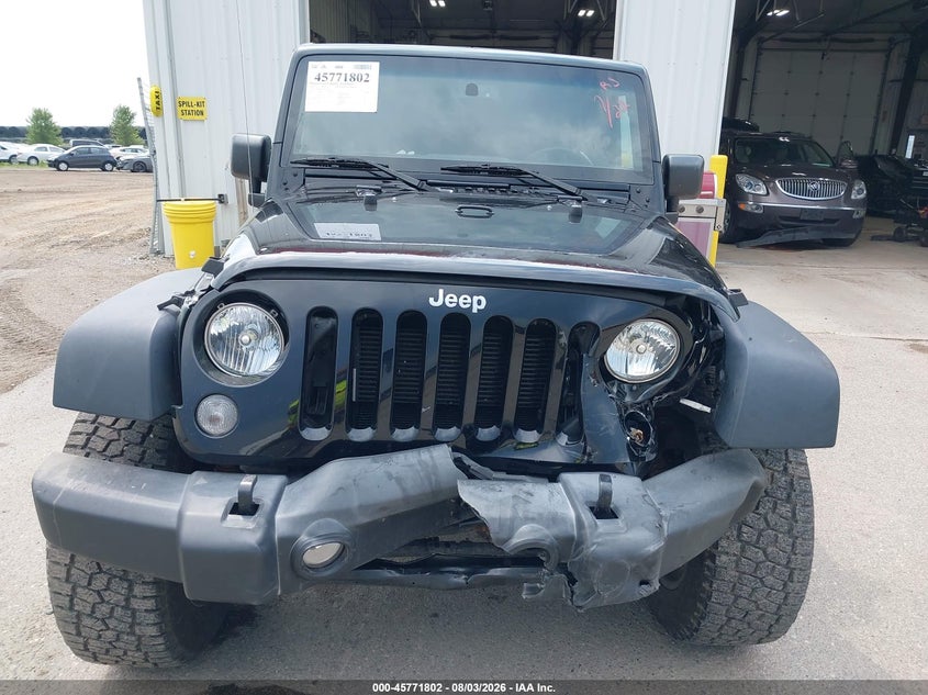 2016 JEEP WRANGLER SPORT UTILITY VEHICLE 3.6L V-6 DOHC, VVT, 285HP