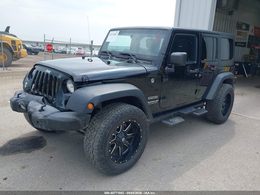 Vin: 1c4bjwdg5gl243442, lot: 46270582, jeep wrangler unlimited sport 20162