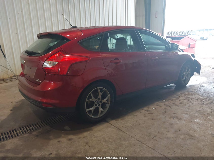 Vin: 1fadp3k2xel197865, lot: 46270589, ford focus se 20144