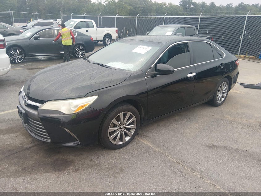 2016 Toyota Camry, Right Rear, IAAI, VIN 4T1BF1FK7GU552101 — photo 2
