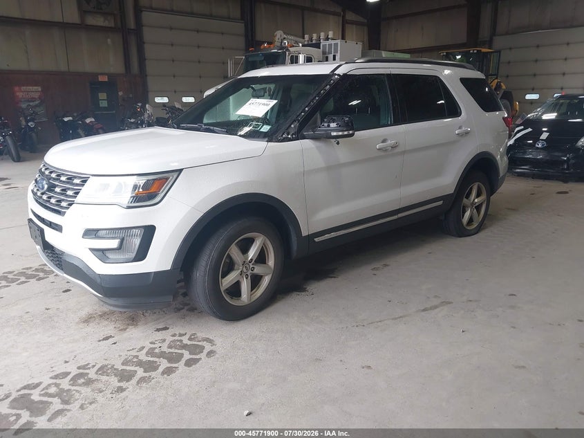 Vin: 1fm5k8dh6hga72656, lot: 46270680, ford explorer xlt 20172