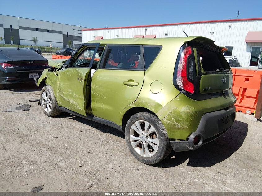 Vin: kndjp3a52f7756988, lot: 46270687, kia soul + 20153
