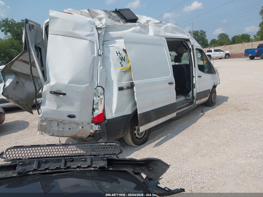 Vin: 1ftbr1x88pka51258, lot: 46270710, ford transit-250 20234