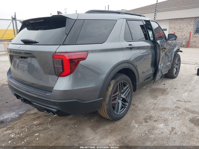 Vin: 1fm5k8gc4pgb82796, lot: 46270716, ford explorer st 20234