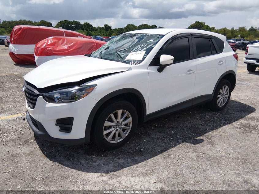 Vin: jm3ke2by9g0689093, lot: 46270727, mazda cx-5 sport 20162