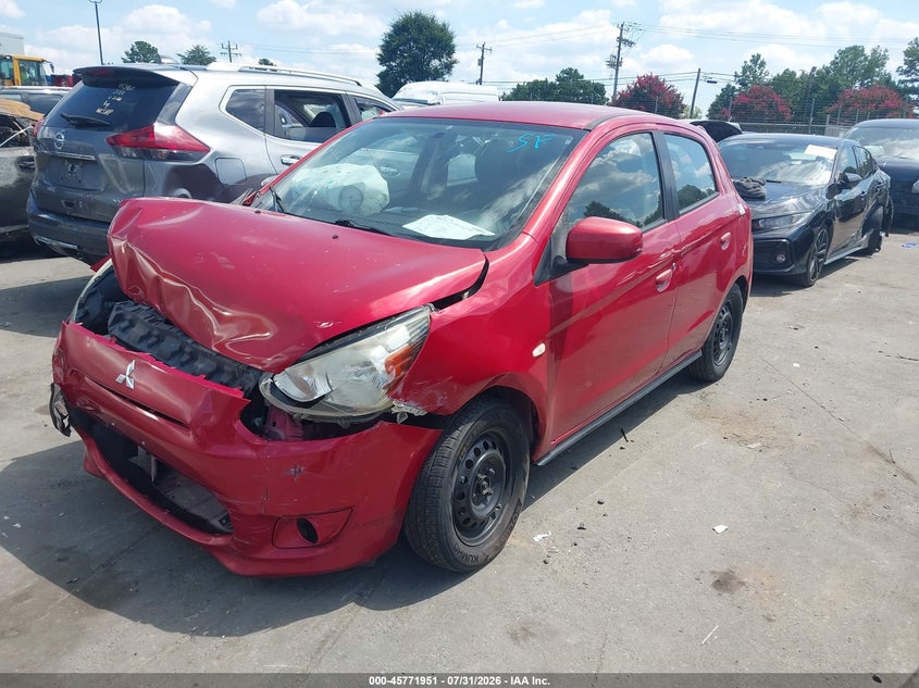 Vin: ml32a3hj4fh003937, lot: 46270731, mitsubishi mirage de/rf 20152