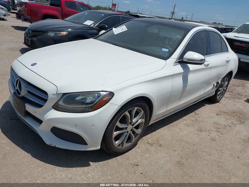 Vin: 55swf4jb6gu165190, lot: 46270732, mercedes-benz c 300 20162