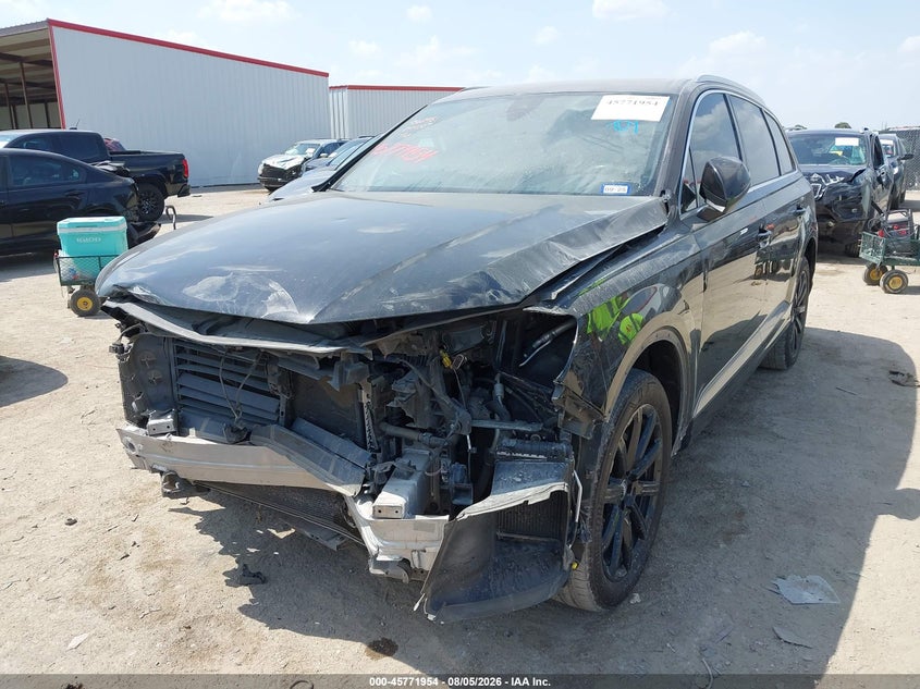 Vin: wa1laaf70jd044007, lot: 46270734, audi q7 3.0t premium 20182