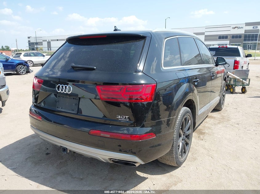 Vin: wa1laaf70jd044007, lot: 46270734, audi q7 3.0t premium 20184