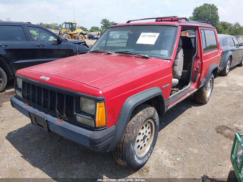 1993 Jeep Cherokee, Звичайний знос, IAAI, VIN 1J4FJ67S9PL589697 — фото 2