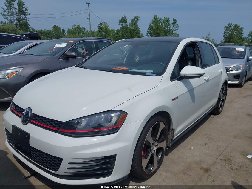 2015 VOLKSWAGEN GOLF GTI auction photo 2