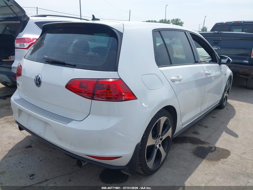 2015 VOLKSWAGEN GOLF GTI auction photo 4