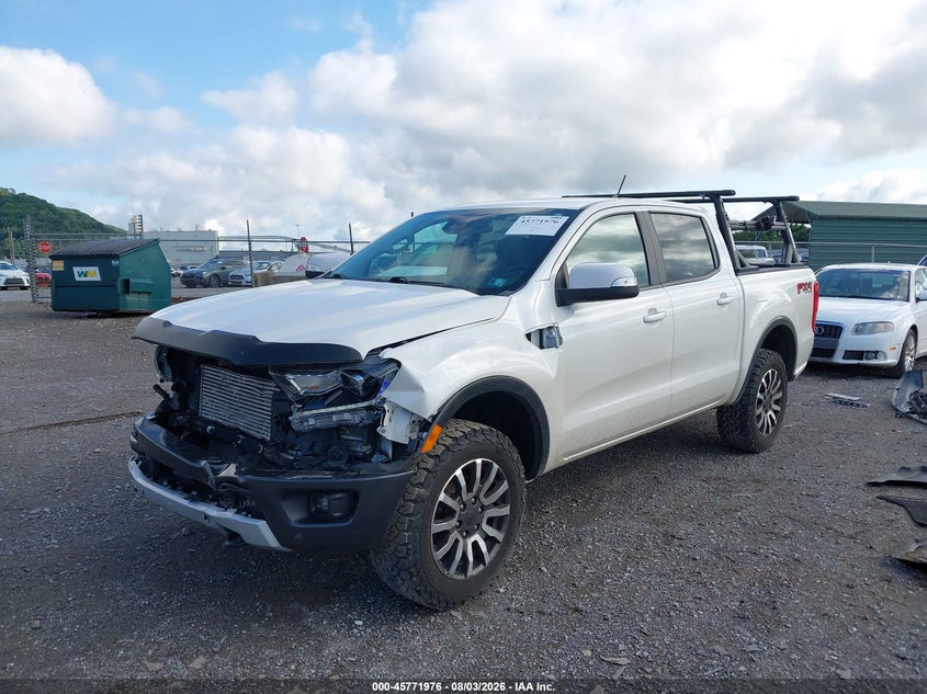 Vin: 1fter4fh9kla12617, lot: 46270756, ford ranger lariat 20192
