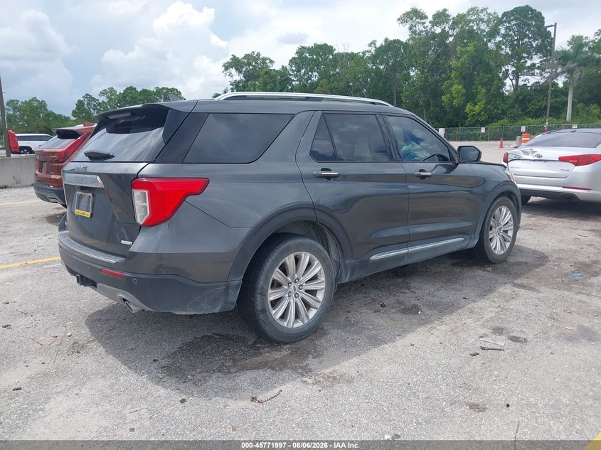 Vin: 1fmsk7fh6lgb39176, lot: 46270777, ford explorer limited 20204