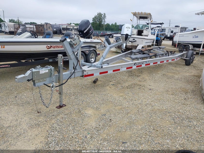 2021 MAGIC TILT BOAT TRAILER BOAT TRAILER auction photo 2