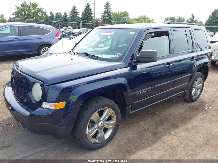Vin: 1c4njpfbxed887725, lot: 46270804, jeep patriot latitude 20142