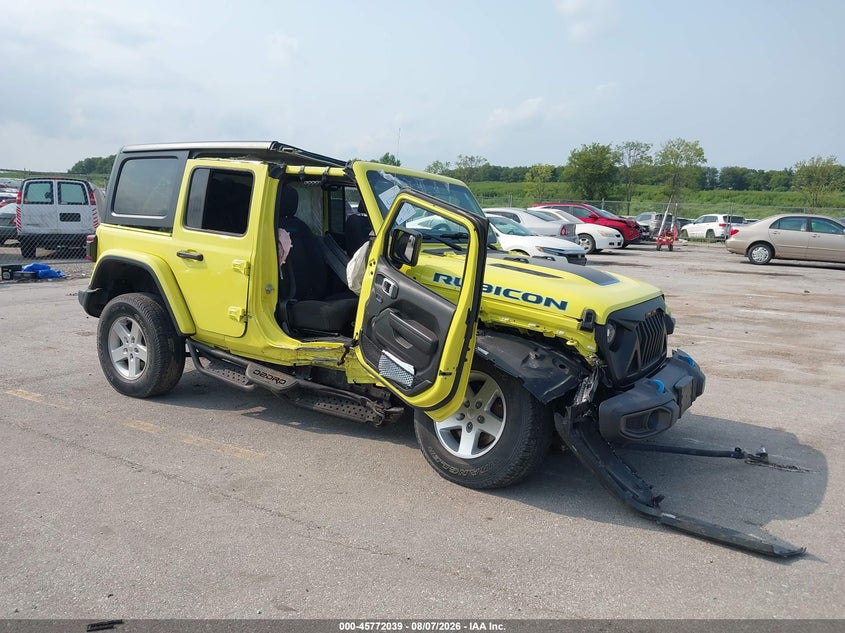 Vin: 1c4jjxr66pw663761, lot: 46270819, jeep wrangler 4xe rubicon 4x4 2023 img_1