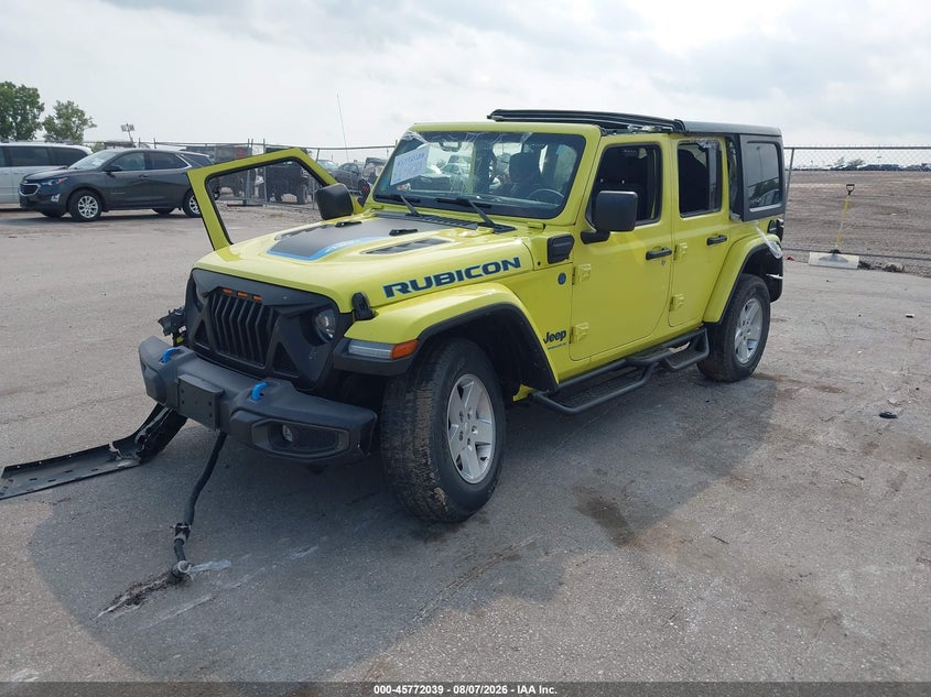 2023 JEEP WRANGLER 4XE auction photo 2