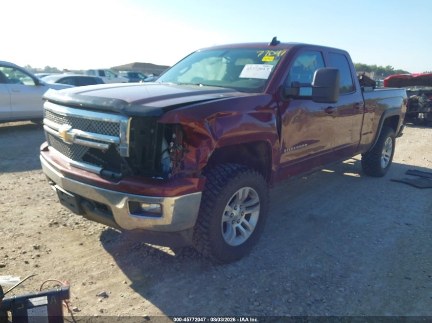 2015 Chevrolet Silverado, Лівий перед, IAAI, VIN 1GCVKRECXFZ366236 — фото 2