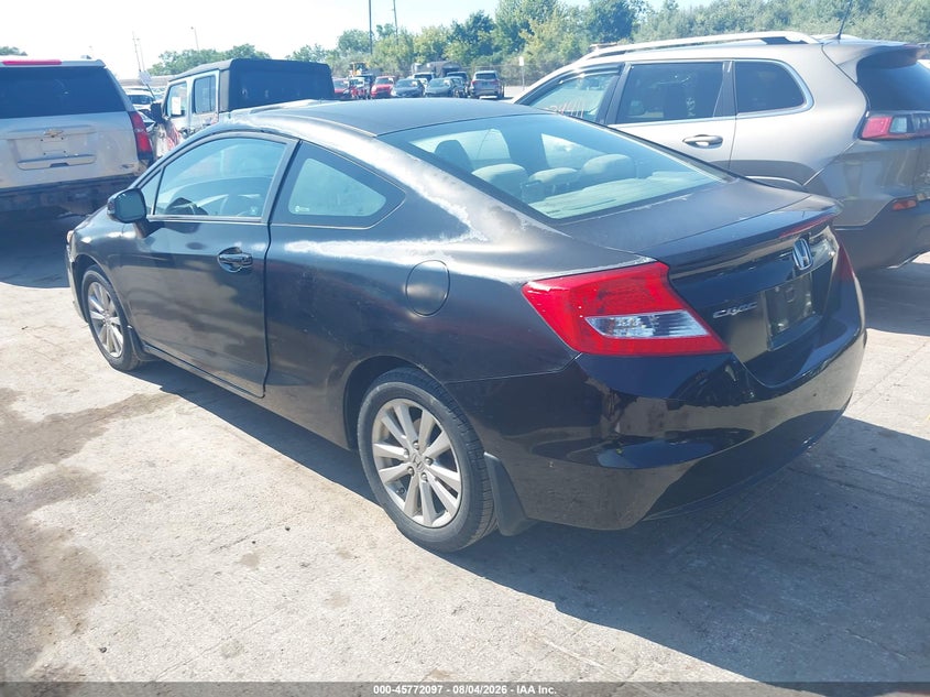 2012 HONDA CIVIC auction photo 3