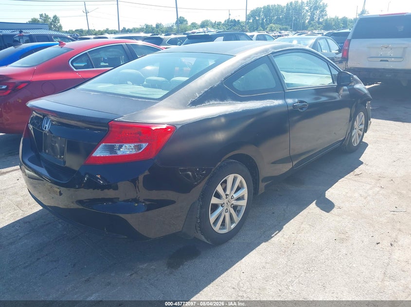 2012 HONDA CIVIC auction photo 4