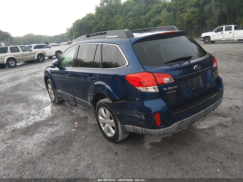Vin: 4s4brbgc8b3332677, lot: 46270901, subaru outback 2.5i premium 20113