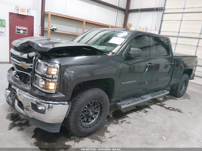 2015 Chevrolet Silverado, Front End, IAAI, VIN 1GCUKREC6FF198625 — photo 2