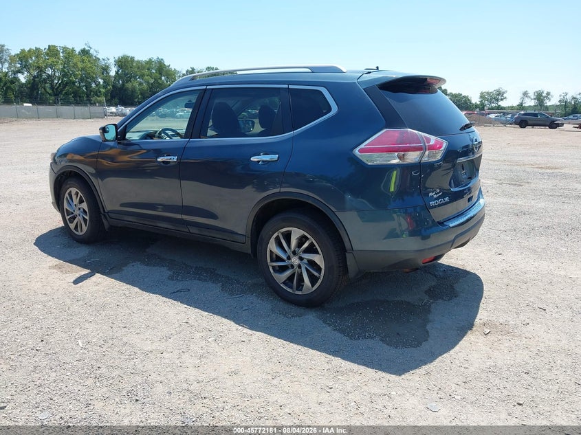 Vin: 5n1at2mv2ec835340, lot: 46270961, nissan rogue sl 20143