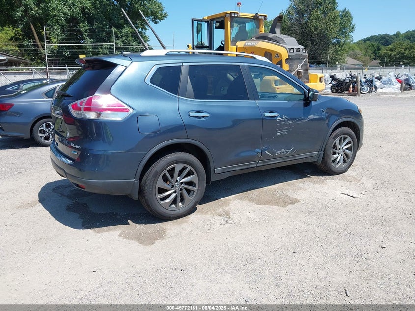 Vin: 5n1at2mv2ec835340, lot: 46270961, nissan rogue sl 20144
