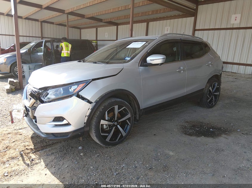 Vin: jn1bj1cw6nw490088, lot: 46270975, nissan rogue sport sl awd xtronic cvt 20222