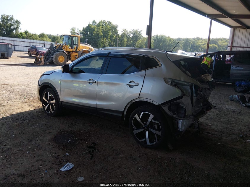 Vin: jn1bj1cw6nw490088, lot: 46270975, nissan rogue sport sl awd xtronic cvt 20223