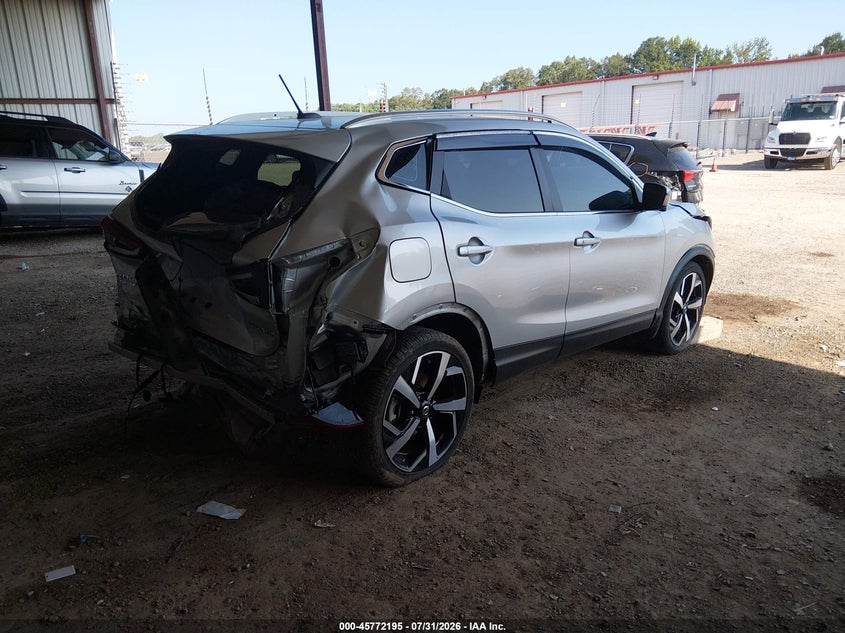 Vin: jn1bj1cw6nw490088, lot: 46270975, nissan rogue sport sl awd xtronic cvt 20224