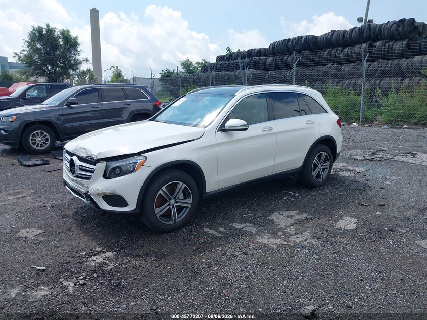 Vin: wdc0g4kb2gf074734, lot: 46270987, mercedes-benz glc 300 4matic 20162