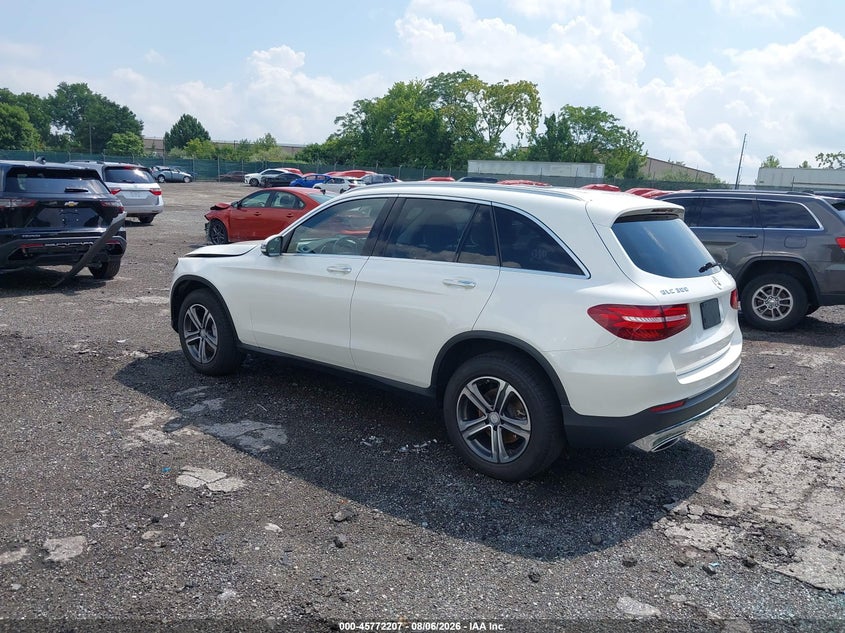 Vin: wdc0g4kb2gf074734, lot: 46270987, mercedes-benz glc 300 4matic 20163