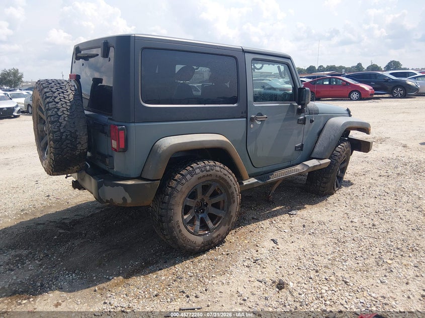 Vin: 1c4ajwag3el253917, lot: 46271030, jeep wrangler willys wheeler 20144